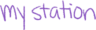 My Station title logo